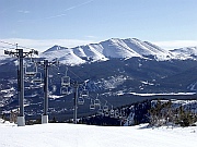 breckenridge co with rocky mountains in the background