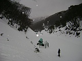 hotham gun barrel towards snake gully hotham gun barrel towards snake gully