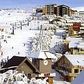 view of Mt Buller the main commercial stretch