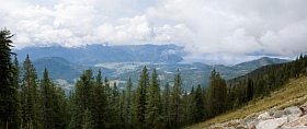 overlooking lake oreille idaho