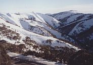 Blue Mountain Ranges Australia,at Mt Hotham 