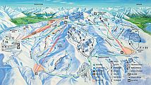 overview of Cardrona Ski Park