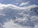 mountain view of stockhorn region